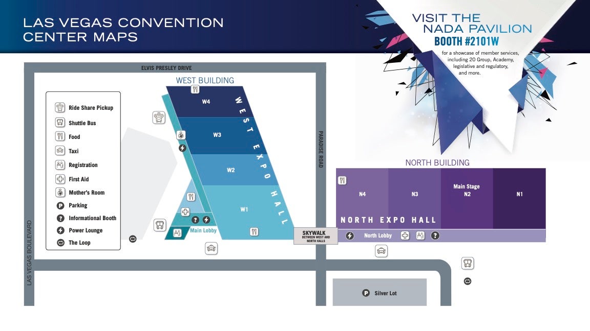 Convention Center Maps NADA
